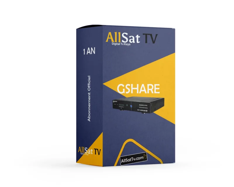 Abonnement GSHARE-Sharing 12 mois